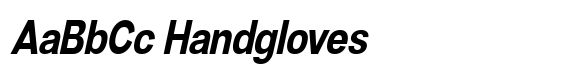 Denova Bold Condensed Italic image