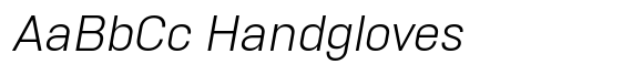Bloka Sans Light Italic image