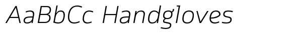 Cline Sans-Light Italic image