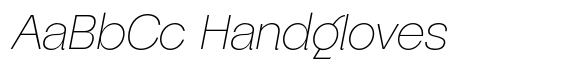 Priego Extra Light Italic image