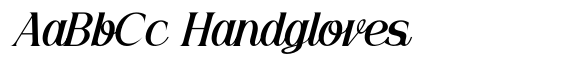 Arden Stafin Italic font sample
