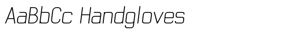 Lonbry Extra Light-Ex Cond-Italic font sample