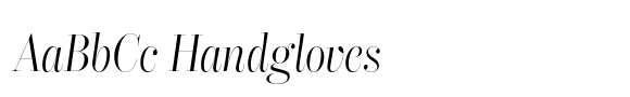 Overture Fine Light Adagio font sample