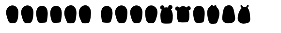Wobblies Color Dingbat font sample