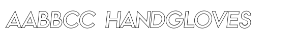 Vivexa Italic Outline Light image