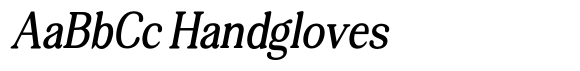 Gofaline Contrast Sem Condensed Italic image