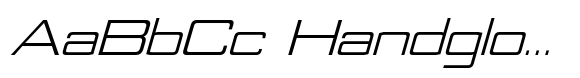 Nesobrite Expanded Italic image