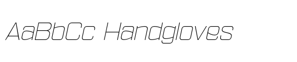 Ethere S Extra Light Expanded Italic image