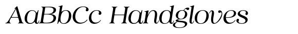 Vestige Harmony Bold Italic font sample