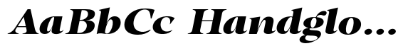 Gustian Extra Bold Semi Expanded Italic image