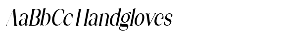 Mugnelis Condensed Slant image
