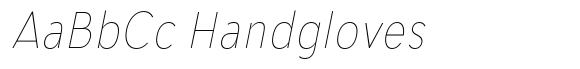 Aukim II Thin Condensed Italic image