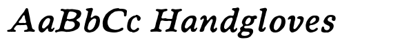 TC Wonderling Round Bold Italic font sample