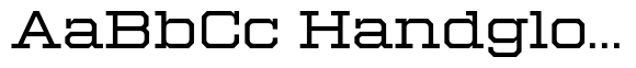 Hattrick Serif Extralight Expanded image
