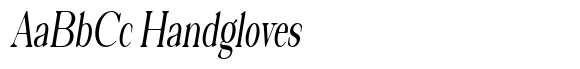 Bastiani Modern Extra Condensed Italic image