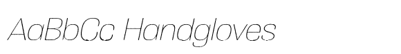 Grange Rough Thin Italic image