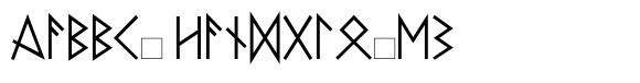 Faux Runic