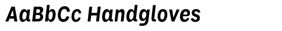 Smiletta Semi Bold Semi Condensed Italic image