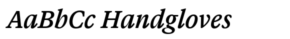 Vitruv Text Medium Italic font sample