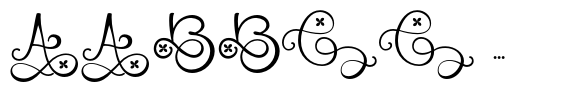 Monogram Challigraphy Little flower 10 image