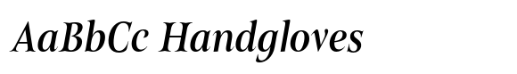 Belda Condensed Medium Italic image