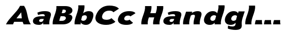 Aukim II Shape Extra Bold Exp Italic image