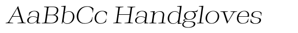 Stigsa Display Stigsa Grade ExtraLight SemiExpanded Italic image