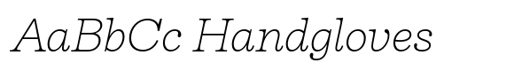 Firelli Thin Italic image