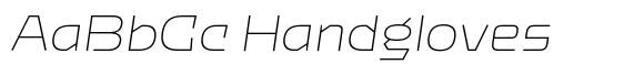 Nexagon Thin Italic font sample