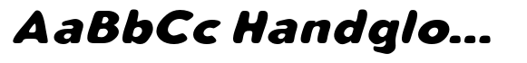Aukim II Child Extra Bold Wide Italic image