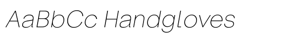 ZT Hoky Thin Italic image