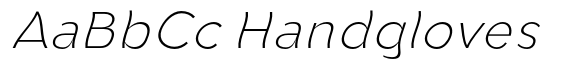 Aukim II Shape Extra Light Italic image