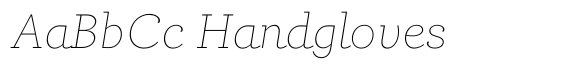 Carot Slab Thin Italic font sample