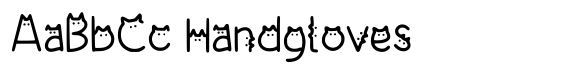 Other Cattie font sample