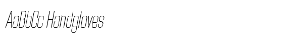 Rounvia Thin Ultra Condensed Italic image