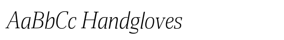 Miragem Light Italic image