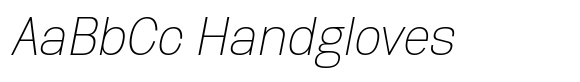 Biarty Sans Thin Oblique image