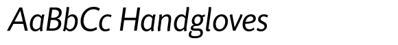 Delargo DT Informal Italic image