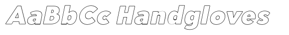 Aukim II Outline Heavy Italic image