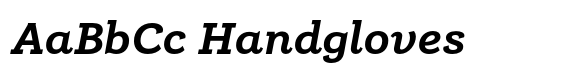 Brignell Slab Bold Italic image