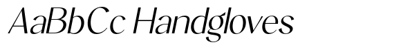 Cristecy Semi Condensed Slanted image