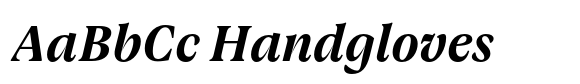 Joane Pro XS Bold Italic image