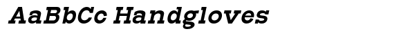 Aristone Slab Semi Bold Semi Expanded Italic image
