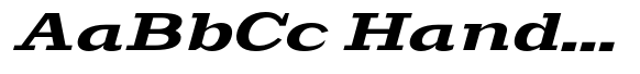 Scolver Bold Expanded Italic image