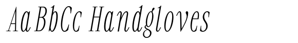 Rovair Lekosty Thin Italic image