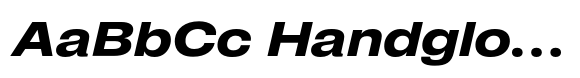 Pragmatica Next Extended Bold Slanted image