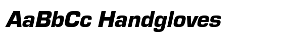 Eurostile Pro Black Italic image