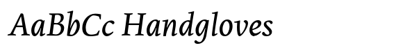 Edita Small Text Italic image