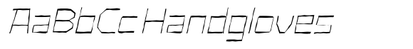 Glifox Distort Thin Italic image