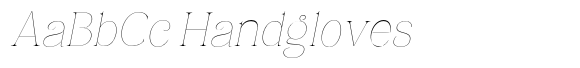 Eritza Thin Semi Condensed Italic image